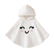 Halloween-Mädchen-Poncho mit Kapuze, weicher Poncho, Winterparty-Kostüme, Kinder-Kleinkinder-Festtagskleidung