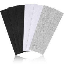ZOUYUE7Pack Αθλητικές Κορδέλες για Γυναίκες, Ελαστικές Μαλακές Κορδέλες Μαλλιών από