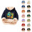 Sweat à capuche enfant imprimé coloré sans poches taille junior 1