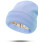 Winter Beanie Satin-Lined Unisex Warm Hat Blue 1