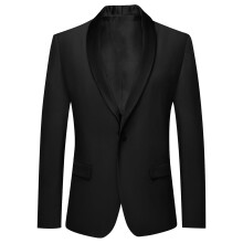 Jachetă formală pentru copii, cu mânecă lungă, neagră, 11-12 ani