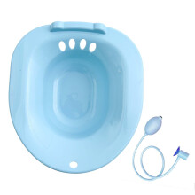Deska sedesowa do umywalki, głęboka miska uniwersalna, bidet, wanna biodrowa, unikaj przysiadów, niebieska