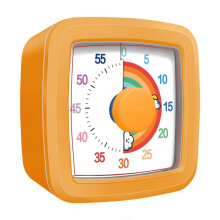 Timer di apprendimento visivo per bambini, sviluppo delle capacità di gestione del tempo, design dell'orologio Rainbows Release.