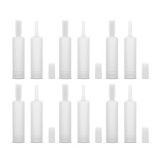 25 stuks witte ampulflesdopjes van plastic voor het gemakkelijk gebruiken van cosmetische serums.