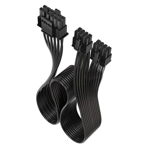 Καλώδιο τροφοδοσίας GPU 16PIN 12+4 Είσοδος δύο 8 ακίδων Καλώδιο υψηλού ρεύματος 16AWG