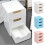 Stackable Plastic Desktop Drawer Organizer for Bedroom, Kitchen, Under Sink, Pantry, Bathroom, Dorm – 1pc, Sliding Unit 1