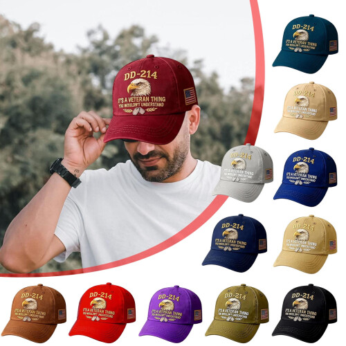 Gorra de béisbol militar de algodón ajustable y transpirable.