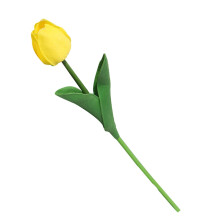 Tulipani artificiali "Real Touch" - 34 cm, fiori di tulipano artificiali per centrotavola nuziali, composizioni da tavola e decorazioni per la casa