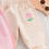 Mädchen Harem Hose 9/4 Beige 100 | Kinder 12