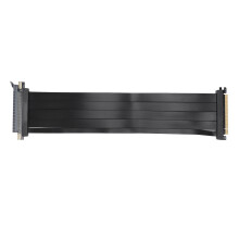 PCI-E Gen4Riser Cable EMI Shielded Flexible Form Factor180Degree Cable Backwards Compatible Gold Plated Connectors PCIe4.0Bandwidth Dual Layer