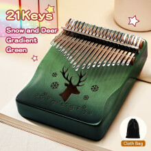 21-Key Thumb Piano Kalimba Beginner-Friendly Finger Piano for Girls, Easy-to-Learn Birthday Gift Musical Instrument
