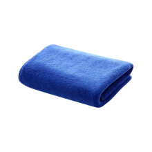 Hochwertiges Baumwoll-Handtuchset – Weiche, saugfähige, schnelltrocknende Bade- und Gesichtstücher (30 x 70 cm), Blau