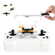 Mini drone pour débutants – Cascades Easy360, rotation 3D et effets spéciaux, drone jouet ultra-compact et portable (noir)