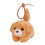Plush Pull-String Toy with Wagging Tail & Barking Sound, Backpack Clip, Compatible with 3-5 Year Olds 1