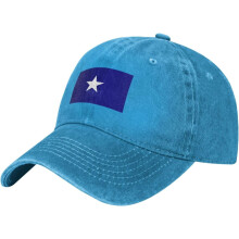 Bonnie Blue Flag baseballpet voor mannen en vrouwen, verstelbaar, vintage, 100% gewassen katoen, dad hat.