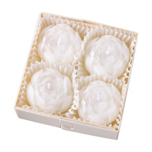 4-teiliges Duftkerzen-Geschenkset: Pfingstrose & Rose Aromatherapie in der Dose – Luxuriöser Raumduft, romantisches Geschenk zum Jahrestag,