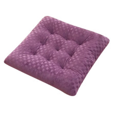 Cojín cuadrado para asiento – Almohada de suelo de terciopelo suave, almohadilla gruesa para silla de patio para exteriores, jardín, hogar,