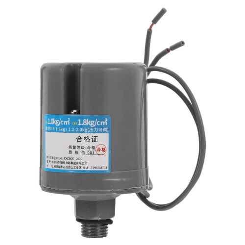 Universal Mechanical Water Pump Switch for Well Pumps Irrigation Systems Grey
