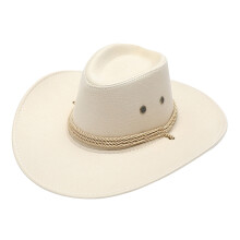 Western cowboyhoed voor mannen, vrouwen en volwassenen, casual effen western mode cowboy zonnehoed met brede rand, reiszonnehoed voor alle seizoenen