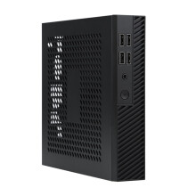 DX01 Thin Mini ITX Desktop Computer Chassis Thin Half Height Computer Chassis Portable Desktop Computer Case Chassis