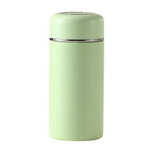 Isolierter Becher aus Edelstahl 316 – Mini-Reisebecher, doppelwandiger Vakuum-Kaffeebecher & Wasserflasche für Tee (Grün)