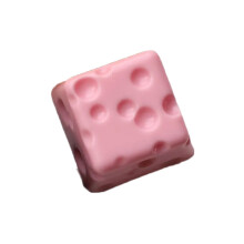 Handcrafted Resin Cheese ESC Keycap For Mechanical Keyboards Low Profile Design Gaming Gift