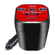 Car Charger 12V/24V to 220V Universal High-Power Inverter Socket Fast