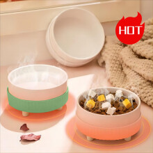 YAUNZI Heated Water Bowl for Dog, Cat & Chicken – Waterproof, Smart Thermal Outdoor Bowl, Compatible with 12V/24V Systems