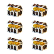 Vintage Resin Treasure Chests Figurine Landscape Ornaments For Fishtanks And Aquariums Safe and Detailed Accessories