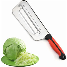 Stainless Steel Julienne Cutter, 13", Dual-Blade Veg Slicer for Cabbage, Sauerkraut, Coleslaw – compatible with Sharp Blades (2pcs)