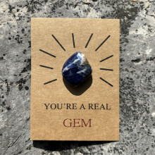 Valentine's Day Healing Crystal Card Set, Aesthetic Gemstone Gift for Kids, Classroom Party Favor,F