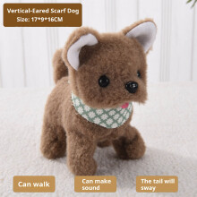Electronic Toy Dog – Plush Walking & Interactive Puppy with Motorized Movement, Lights, Soft Safe Material – Compatible with Kids' Play &