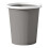 Geribbelde plastic prullenbak, klein, 3 gallon 1