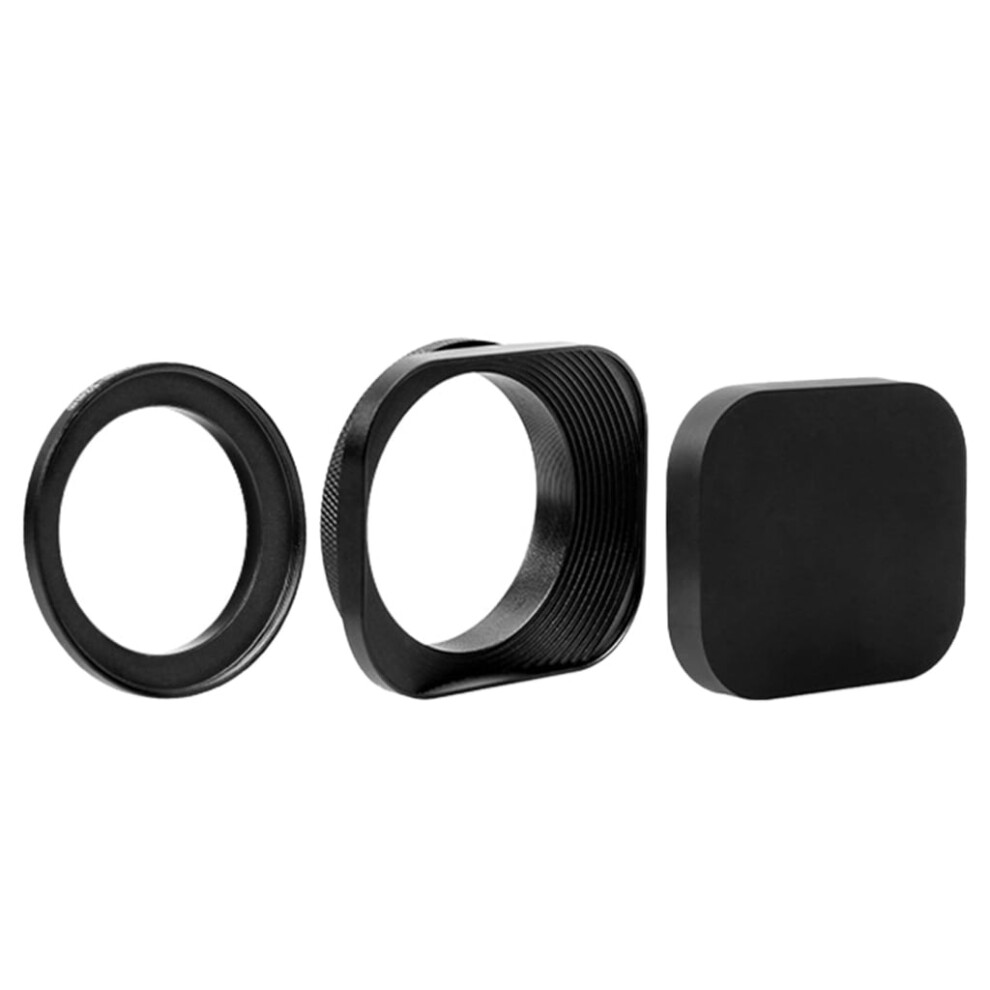 Weighted Camera Lens Shade Cover Adapter Set Easy Installs Lens Hood For Various Mirrorless Lens Light 9180479332138