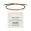Pulsera "Dios tiene el control" de acero inoxidable ajustable 1