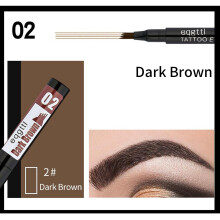 Eyebrow Pen with Micro 4-Fork Tip, Smudge-Proof & Long-Lasting for Natural Hair-Like Brows