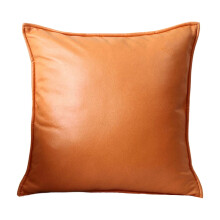 Orange Accent Pillow 45x45 cm – Vibrant Throw Pillow Insert for Couch, Sofa, Living Room & Bedroom (Compatible with Standard Covers)