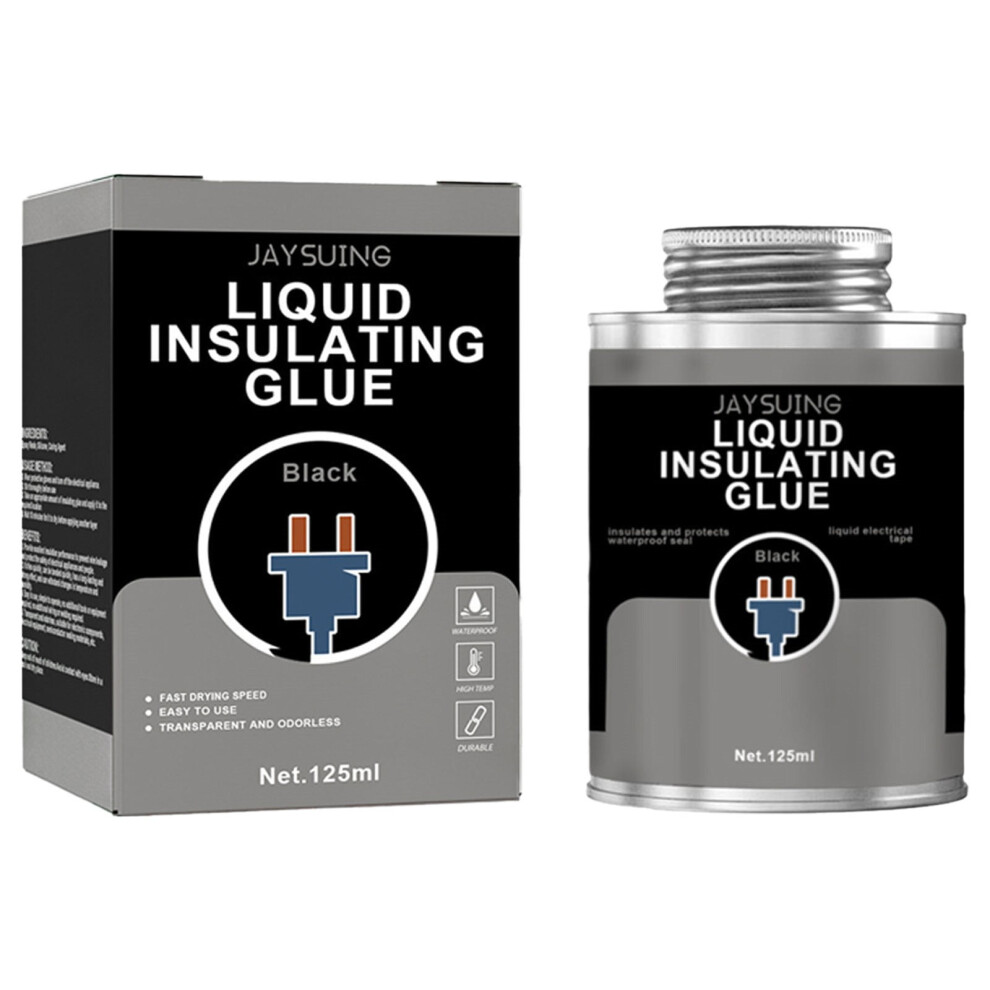 High Temp Repair Coating, Quick-Dry Rubber Sealant 125Ml Â Insulating Glue For Wire/Cable, Auto & Electronics Â Flame-Retardant, Compatible With 9557311421716