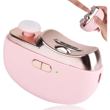 Upgraded Electric Nail Clipper with LED & Storage, 2-Speed USB Rechargeable for All Ages – Compatible with Baby, Kids, Adults, Seniors