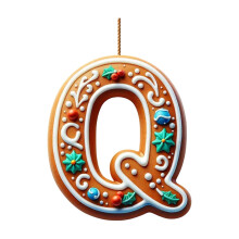 Colorful 2D Christmas Tree Letter Ornaments – Reusable Alphabet Baubles for Festive Xmas Tree Decoration, Compatible with Standard Tree Hooks