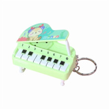 Portable Mini Piano Keychain Instrument Toy Electronic Keyboard Piano Can Play Music Keychain Interest Lovers Gift
