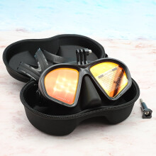 Freediving Mask Low-Volume Silicone with Camera Holder