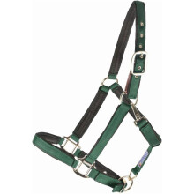 Dura-Tech Deluxe Padded Breakaway Horse Halter, 1” Double Ply Nylon, Heavy-Duty Hardware, Semi-Custom Fit, 3-Point Cheek – Compatible with