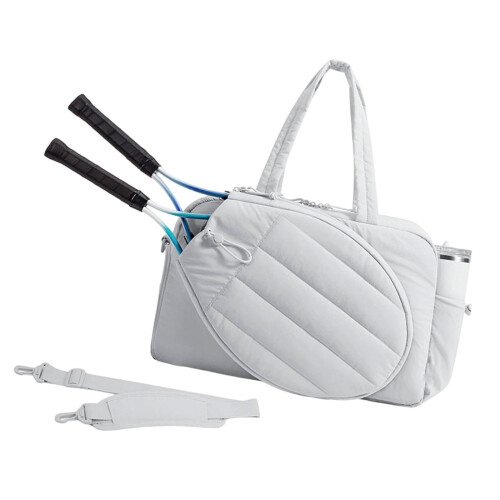 Modern Athletic Bag For Women Men Padded Racket Storage Quick Access Side Pockets Adjustable Shoulder Strap