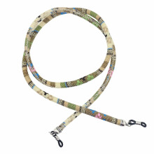 Ethnic Coarse Cotton Eyeglasses Rope Sunglasses Holder Retainer 28" Yellow
