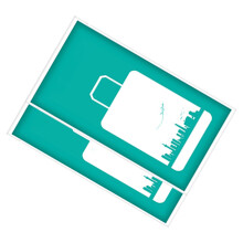 Einweg-Hotel-Schlafdecke 1,6 m x 2,2 m, 2er-Pack Reisebettbezug