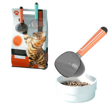 Airtight Pet Food Storage Container with Clip – Large Capacity, Hygienic, Compatible with Most Pet Food Bags
