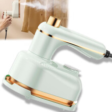 Saker Sakerplus Portable Steam Iron, 2-in-1 Steamer & Iron, 1000W, 5-sec heat, lightweight mini travel iron for home/business/hotels