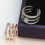 Verstelbare bronzen ring met strasssteentjes voor dames 3