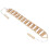 Beech Back Massager Roller Rope - Wood Relief 15